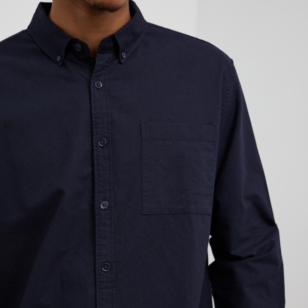 AERE Lucas Regular Fit Cotton Shirt